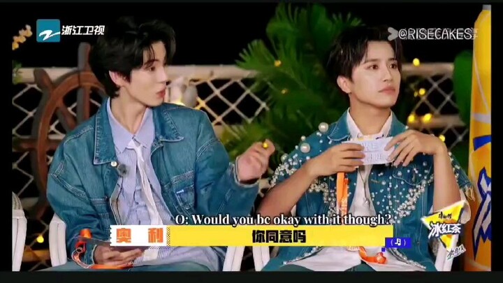 [ENG SUB] 周震南 Zhou Zhennan and 张颜齐 Zhang Yanqi Shining Summer Duo stage deciding cut