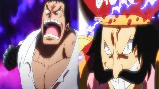 Kaido Sees Garp & Roger in Luffy - Kaido Finally Fears Death For A Long Time | One Piece Ep 1017