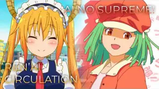 Ai no Supreme! x Renai Circulation | Mashup of Bakemonogatari, Miss Kobayashi's Dragon Maid S