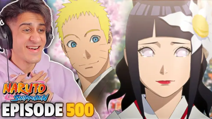 NARUTO AND HINATA'S WEDDING! || Naruto Shippuden Episode 500 REACTION