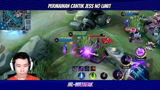 CANTIK!! AKSI JESS NO LIMIT MOBILELEGEND 🔥