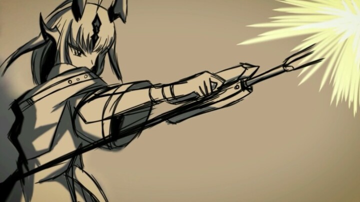 [Animasi Ark] Flame Shadow Reed Grass adalah operator "medis".
