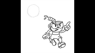 Cuphead speed art