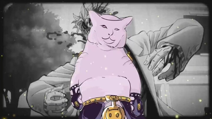Jotaro: "Tidak apa-apa, kucing itu hanya tertidur"