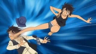 Sera Kicks Kaito kid || detective conan