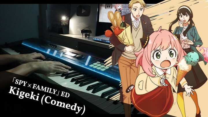 SPY × FAMILY ED 「Kigeki (Comedy)」 Piano Cover／ Gen Hoshino