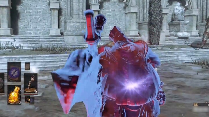 [Dark Souls 3] Di dunia bawah, tambahkan pedang melengkung kecil dengan panel besar dan hanya membut