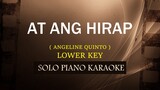 AT ANG HIRAP ( LOWER KEY ) ( ANGELINE QUINTO )  (COVER_CY)