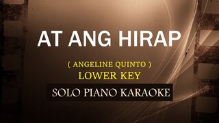 AT ANG HIRAP ( LOWER KEY ) ( ANGELINE QUINTO )  (COVER_CY)