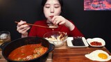 Món Hàn : Thưởng thức cơm dẻo cùng kim chi thịt ba rọi 3 #bepHan