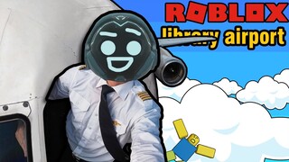 Roblox ฮาๆ:ประสบการณ์ บนเที่ยวบิน:liberty airport:Roblox สนุกๆ