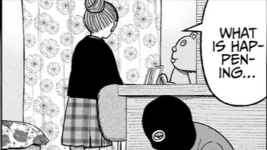 Gangster itu menyelinap ke rumah Loli hanya untuk mencuri kertas ujiannya! Bahasa Indonesia: Komik p