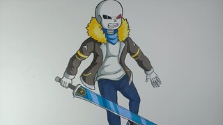 How To Draw NEW SANS Cách Vẽ VIRAL SANS Mới Siêu Ngầu