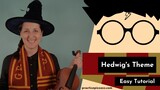 Hedwig's Theme violin from Harry Potter (easy violin tutorial)