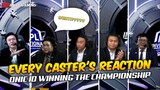 EVERY CASTER REACTION ON ONIC ID WINNING THE MPLI 2021 CHAMPIONSHIP 🏆