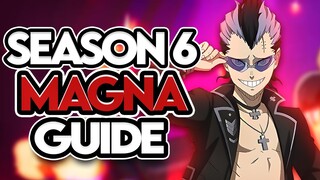 SEASON 6 MAGNA COMPLETE GUIDE: BEST GEARS, TALENT TREE, SKILL PAGE & TEAM - Black Clover Mobile