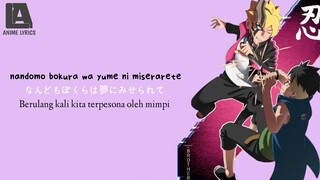 IKIMONO GAKARI - [ BAKU ] Boruto Opening 08, Lirik dan terjemahan