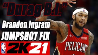 Brandon Ingram Jumpshot Fix NBA2K21 with Side-By-Side Comparison