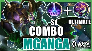 MGANGA AOV GAMEPLAY || MGANGA BUILD - ARENA OF VALOR