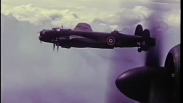 Avro Lancaster Bomber - Rare WWII Colour Film of the Lancaster