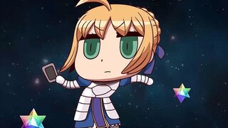 Tarian undian Saber Arturia