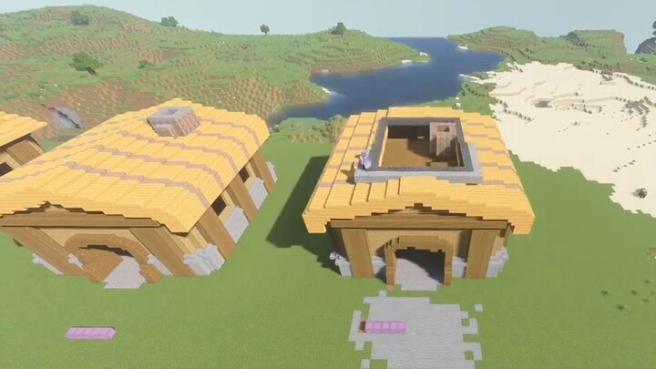 Minecraft: Saya memulihkan base camp Clash of Clans di MC!