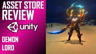 UNITY ASSET REVIEW | DEMON BLADE LORD | INDEPENDENT REVIEW BY JIMMY VEGAS ASSET STORE