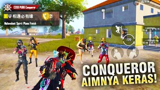 AWAL SEASON KETEMU CONQUEROR! AIMNYA KERAS BANGET! - PUBG MOBILE