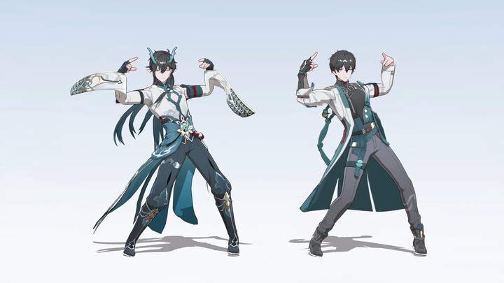 【Lensa tetap】CH4NGE【Dan Heng & Yin Yue MMD】
