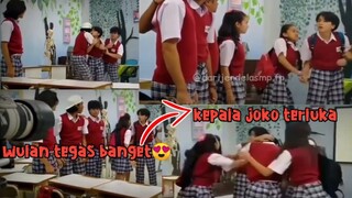 KEPALA JOKO TERLUKA GARA INDRO DAN GINO BERTENGKAR || DARI JENDELA SMP