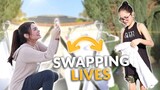 SWAPPING LIVES WITH MY SISTER | IVANA ALAWI