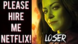 She-Hulk writer BEGS Netflix for work! DESPERATE for work outside Marvel!?