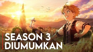 Akhirnya! Mushoku Tensei Season 3 Episode 1 Diumumkan!