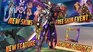 FREE SKIN GUARANTEED EVENT, CLINT M2 SKIN, GRANGER LEGEND SKIN, PHARSA NEW SKIN | MOBILE LEGENDS