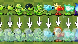 Rescue all 8 frozen plants - Which plant is the best? - PvZ 2 Challenge