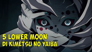 5 lower moon yang ada di kimetsu no yaiba