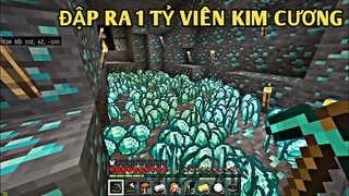 BÁC TRƯỞNG LÀNG CÓ ĐỒ PRO MÌNH ĐÃ ĐI TÌM KIM CƯƠNG VỀ ĐỔI || TRONG MINECRAFT PE