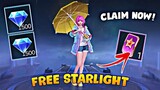 HOW TO GET YOUR OWN STARLIGHT FOR FREE! (CLAIM NOW) | Mobile Legends 2021