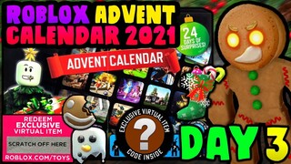 FINALLY A GOOD GIFT!? ROBLOX ADVENT CALANDER 2021 DAY #3!