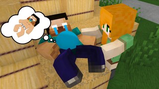 Monster School : HEROBRINE PREGNANT FUNNY CHALLENGE - Minecraft Animation