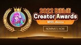 My Journey And My Dreams as Content Creator | Please Nominate me in 2022 Bilibili Creators Awards 💕