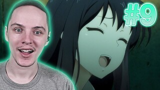 SHE CAN REACT! | Mieruko-chan Episode 9 REACTION/REVIEW!