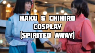 Haku & Chihiro cosplay | by Gin & Sakana.