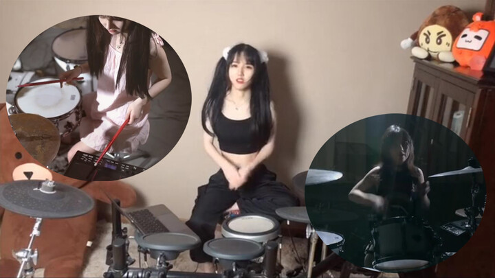 Play Shanhai by Singer Hua Chenyu with A Drum Kit on My Birthday