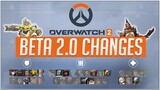 Overwatch 2 BETA 2.0 - EVERY HERO CHANGE