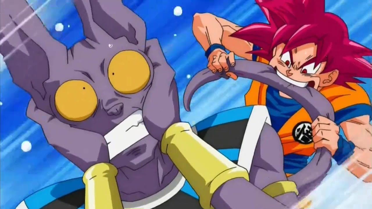 Goku vs Beerus' battle makes the universe affected, Super Saiyan God Goku vs  Beerus (English Dub) - Bilibili