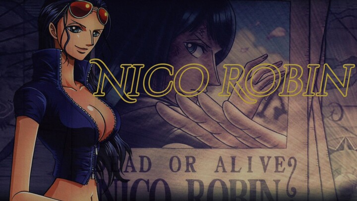 Anak Iblis Nico Robin' (one piece) Arkeolog & Sejarah Kelompok Bajak laut Topi Jerami