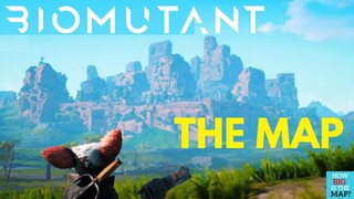 HOW BIG IS THE MAP in Biomutant? Run Across the Map