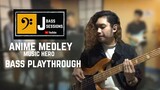 Anime Medley - Music Hero (Bass Playthrough)