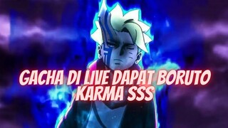 [LIVE]🛑 GACHA ISENG DAPAT BORUTO KARMA SSS - NINJA HEROES NEW ERA